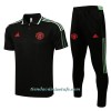 Polo De Entrenamiento Manchester United 2022-23 Verde Negro - Hombre